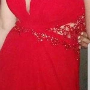 Red dress